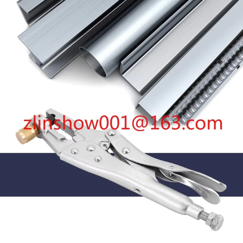 

Air Conditioner Refrigerant Recovery Refrigeration Tube Locking Plier, Steel, 1/4inch SAE Interface Refrigerant Recovery Plier