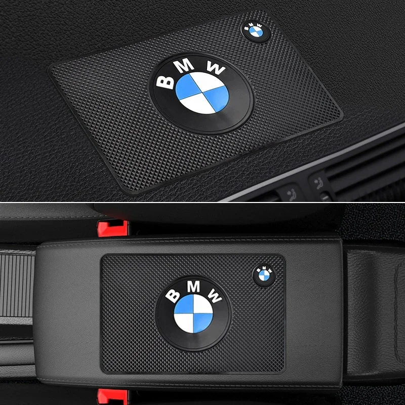 Car Anti Slip Mat PVC Dashboard Phone Holder Non-Slip Sticky Pad For BMW M Power X1 X3 X5 X6 E90 E70 F30 F10 F20 E87 E60 