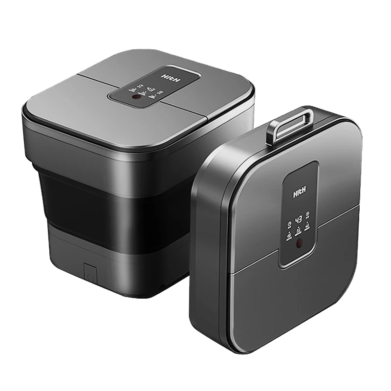 

Portable Shiatsu Electric Foot Spa Massager with Heating and Vibrating Feature for Home Use