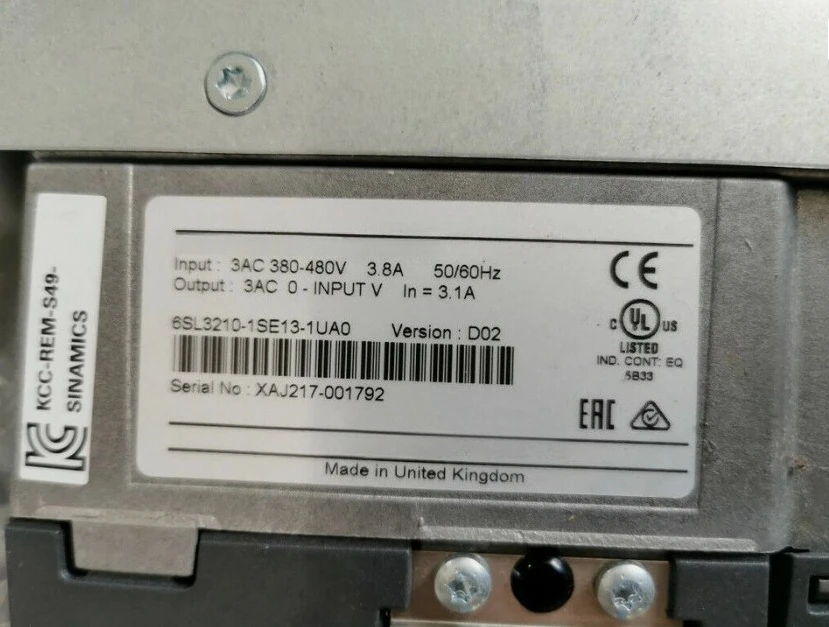 Brand New  6SL3210-1SE13-1UA0  6SL3210-1SE14-1UA0  Warrently One-Year Fast Delivery