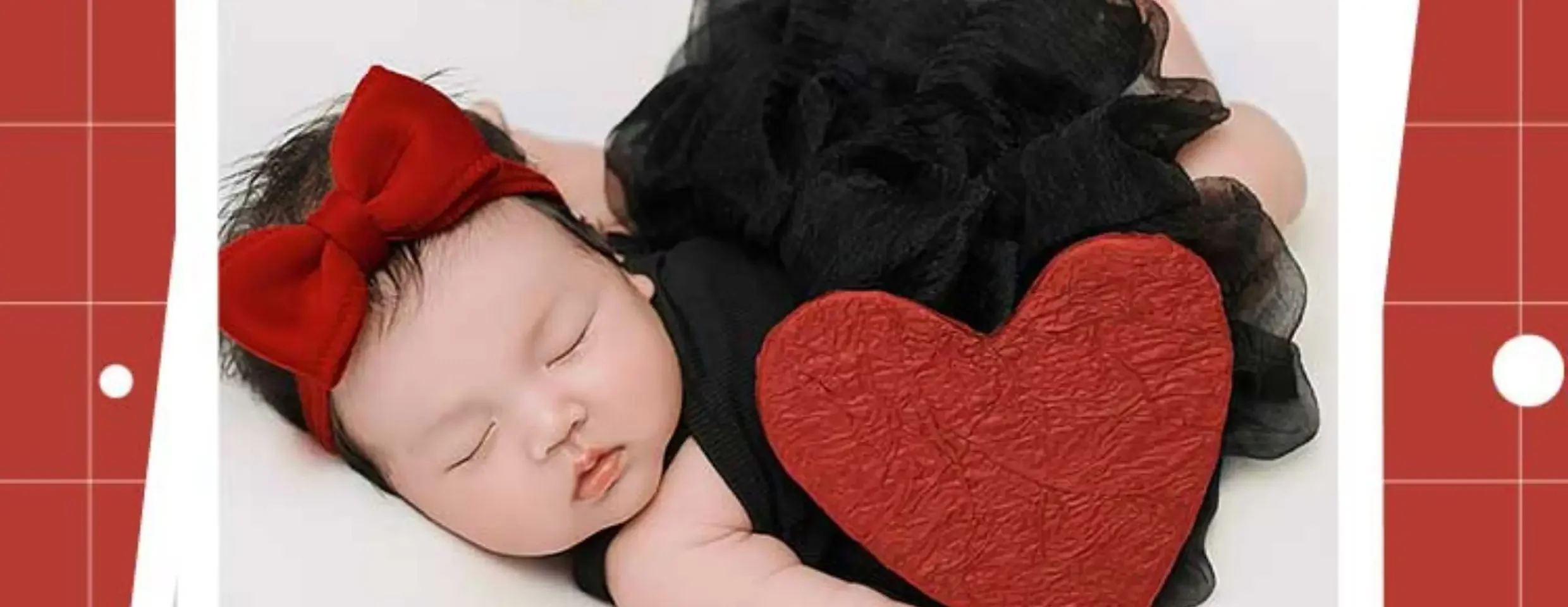 Love themed baby full moon photography props baby newborn photography costumes déguisement bébé  아기 코스프레  신생아