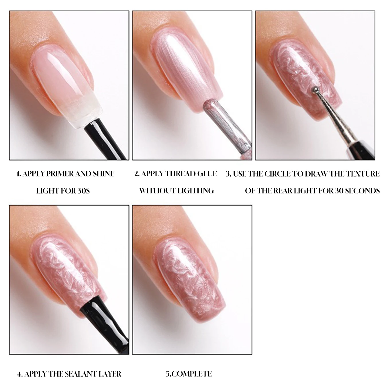 1-9PCS 12ML Autumn Manicure Gel Nail Polish 2025 Japanese Style Manicure Pearl Shell Thread Glue Pearl Shell Glitter White Nail