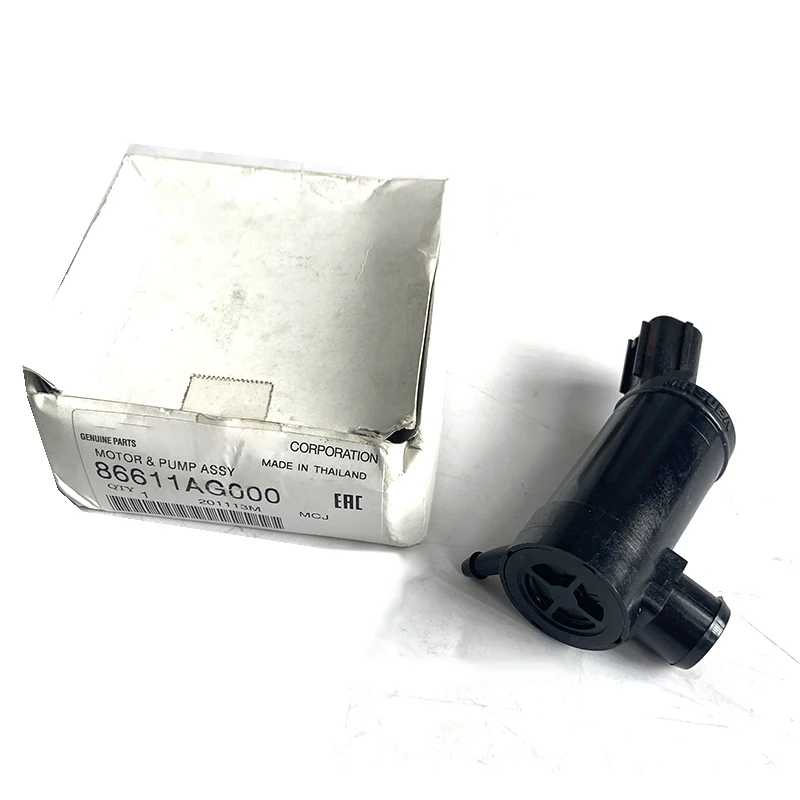 NNew Genuine Front Windshield Wiper Pump Motor  86611AG000 OEM For Subaru Impreza WRX STI 2.5L Forester