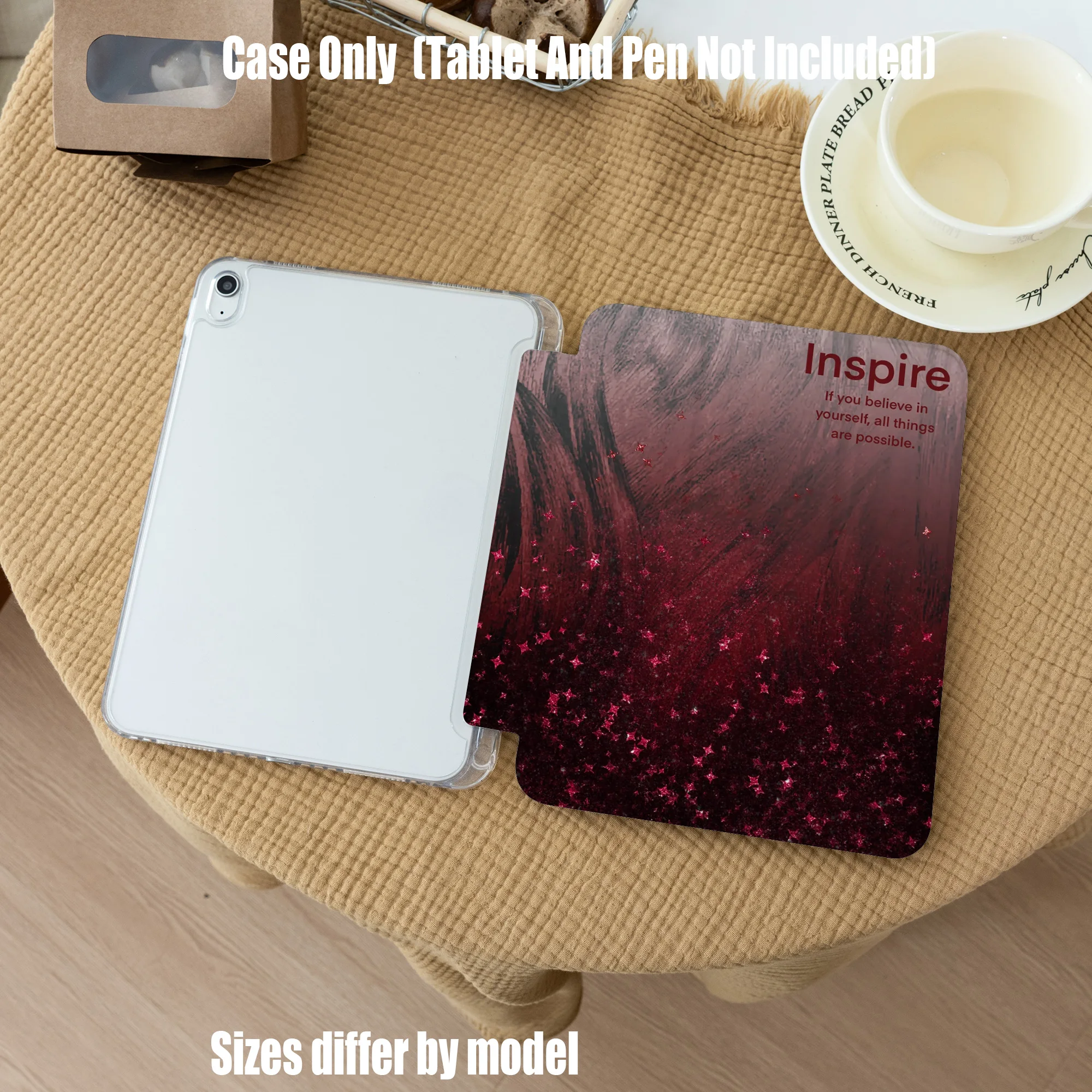 

Стильный чехол для Apple iPad 10.9, 10.2 дюйма, Air7 Pro 11, Mini, мягкий чехол с полной защитой и элегантными цветами, подходит для всех моделей iPad