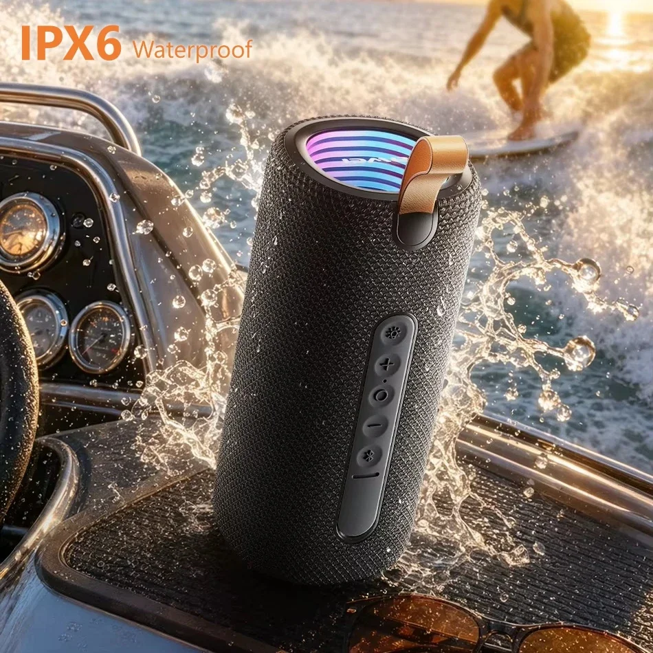 

Y200 Pro Wireless Bluetooth Speaker TWS Stereo Pairing 20W HD Sound RGB Light Speaker for Home & Parties