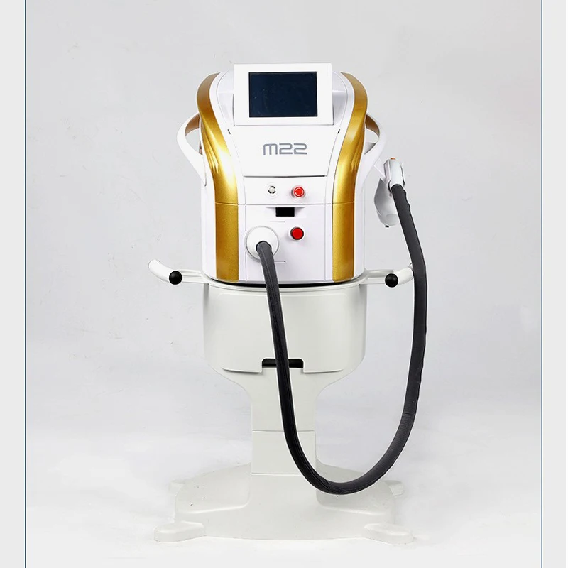 Dispositif de rajeunissement de la peau M22 pour blanchir, éliminer les taches, rétrécissement des pores, éclaircir et utilisation multifonctionnelle en salon de beauté