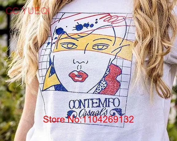 Contempo Casuals T Shirt Bygone Brand retro tees long or short sleeves