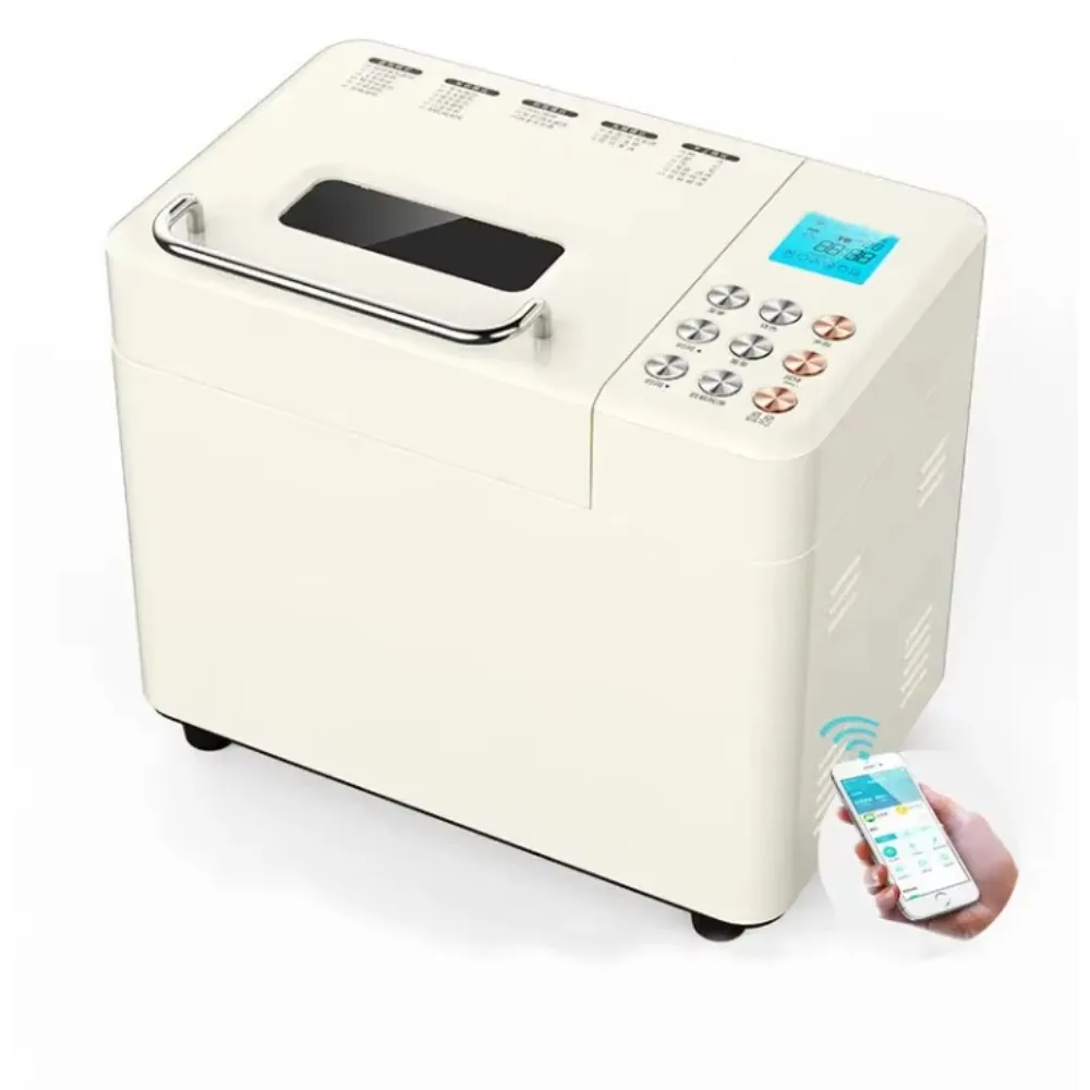 Máquina Mantou de fermentación doméstica, máquina automática multifunción para pasteles, máquina de pan de acero inoxidable