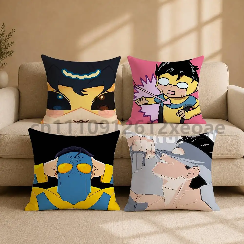 Mark Grayson Invincible Double-Sided Printed Pillowcase Cushion Cover for Sofa Bed Couch Living Room Home Decor