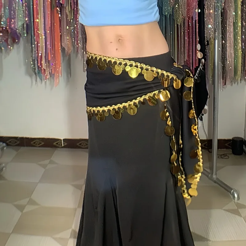 lenco-de-danca-do-ventre-personalizado-com-lantejoulas-saia-curta-para-danca-oriental-cinto-de-cintura-para-danca-indiana-cinto-de-performance-para-iniciantes