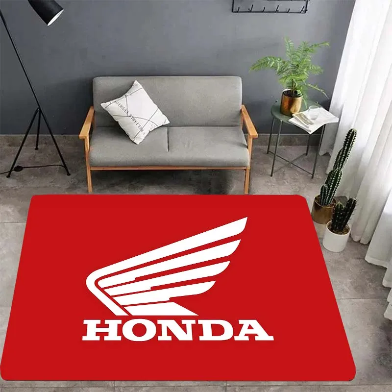 3d Honda logo pattern carpet exquisite pattern living room decorative carpet home bathroom kitchen non-slip mat birthday present