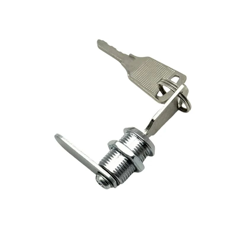 1PC Aluminum Alloy Drawer Lock 12mm Cabinet Mailbox Filing Furniture Lock With Key For Furniture Hardware