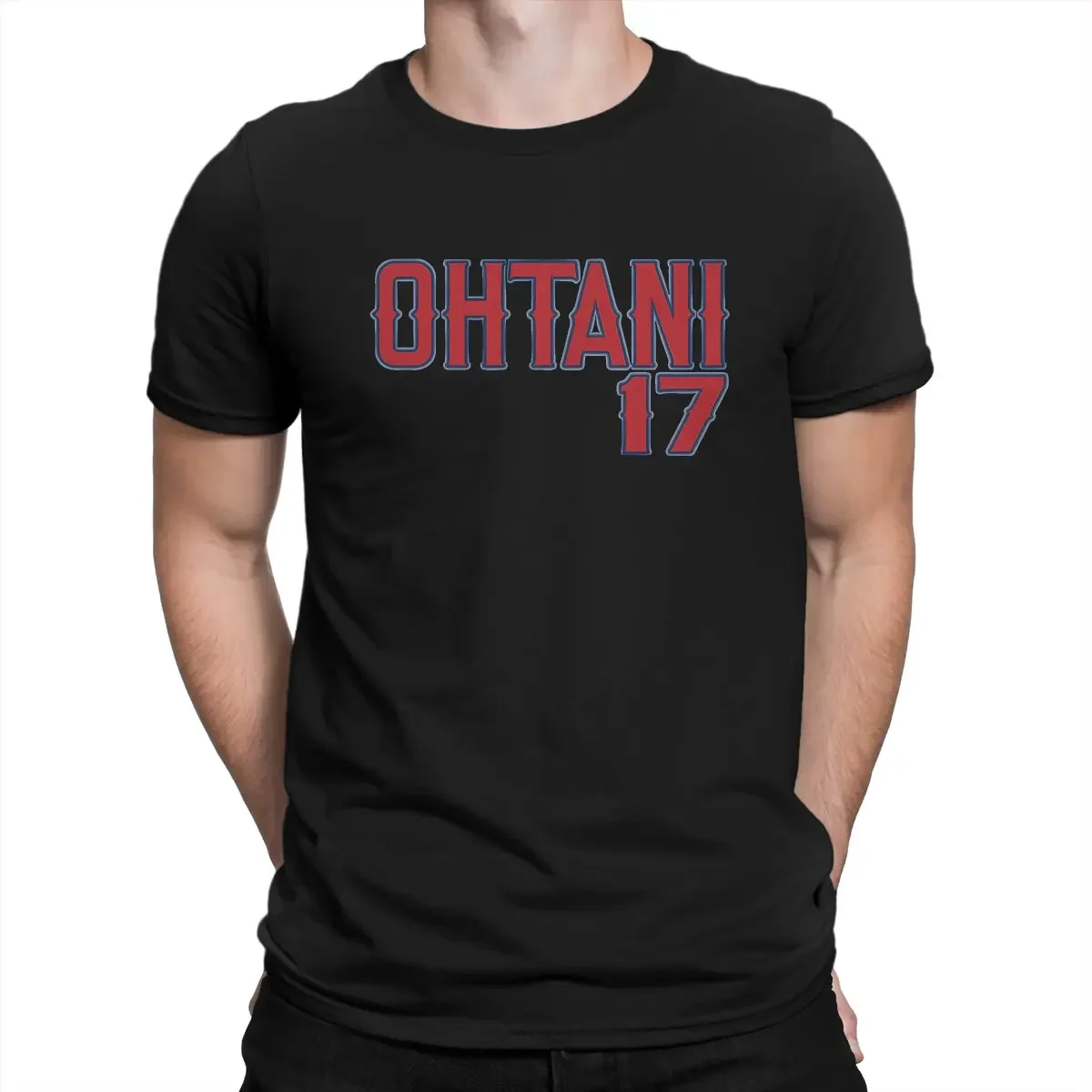 Sign Man's TShirt Shohei Ohtani Crewneck Tops Fabric T Shirt Funny High Quality Birthday Gifts