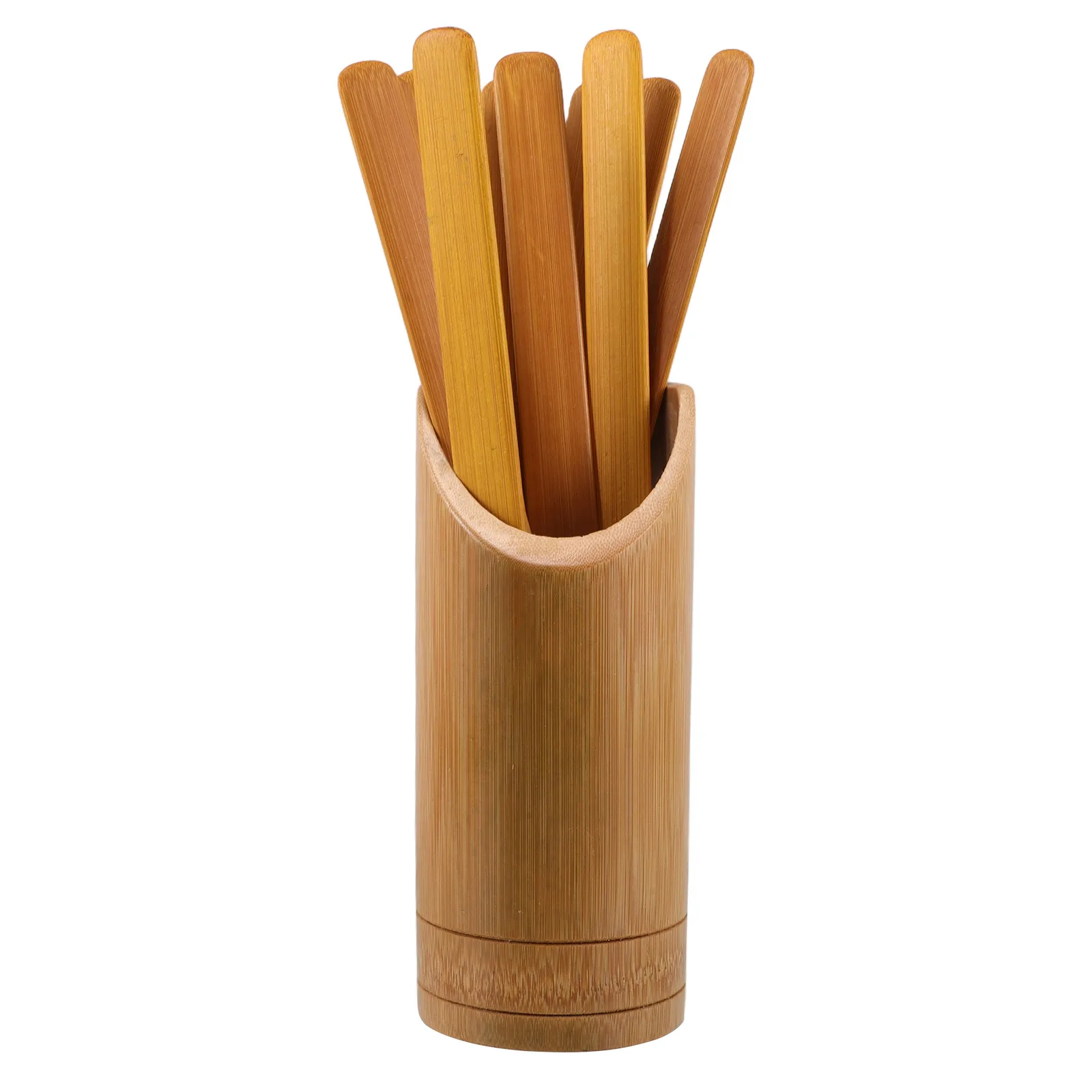 

Bamboo Stick Pick Dispenser Bucket Chopsticks Cup Divination Props The Sign