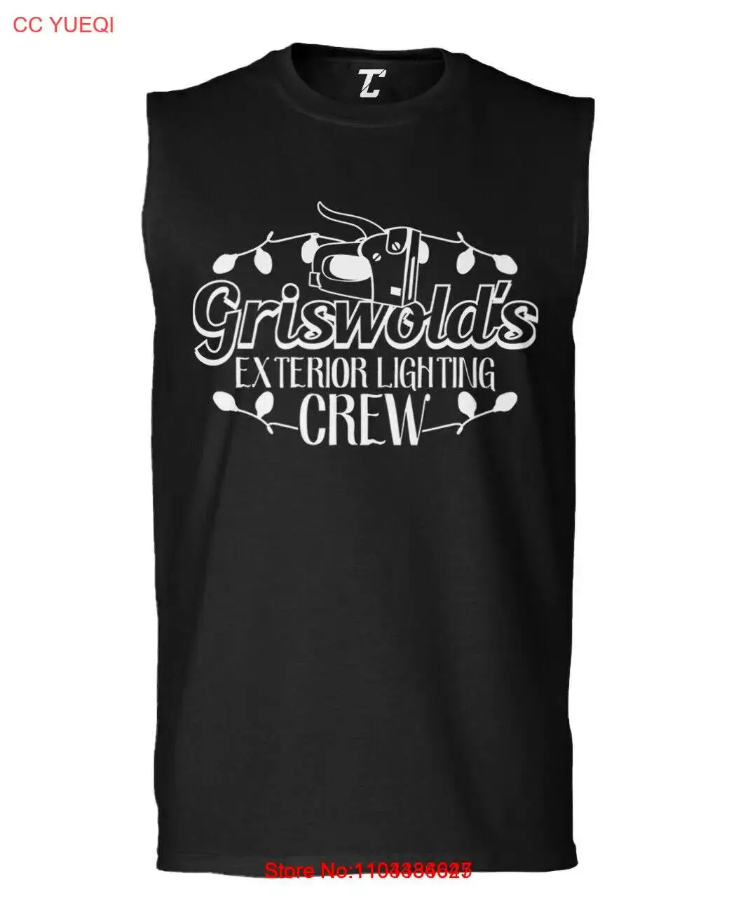 Griswold Exterior Lighting Crew - Christmas Decorations Men's Sleeveless Shirt