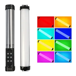 Rgb Fotografische Verlichting 2700-7500K Magneet Fotografie Mini Handheld Led Light Stick Buis Stok Lamp Voor Video Vlog licht Invullen