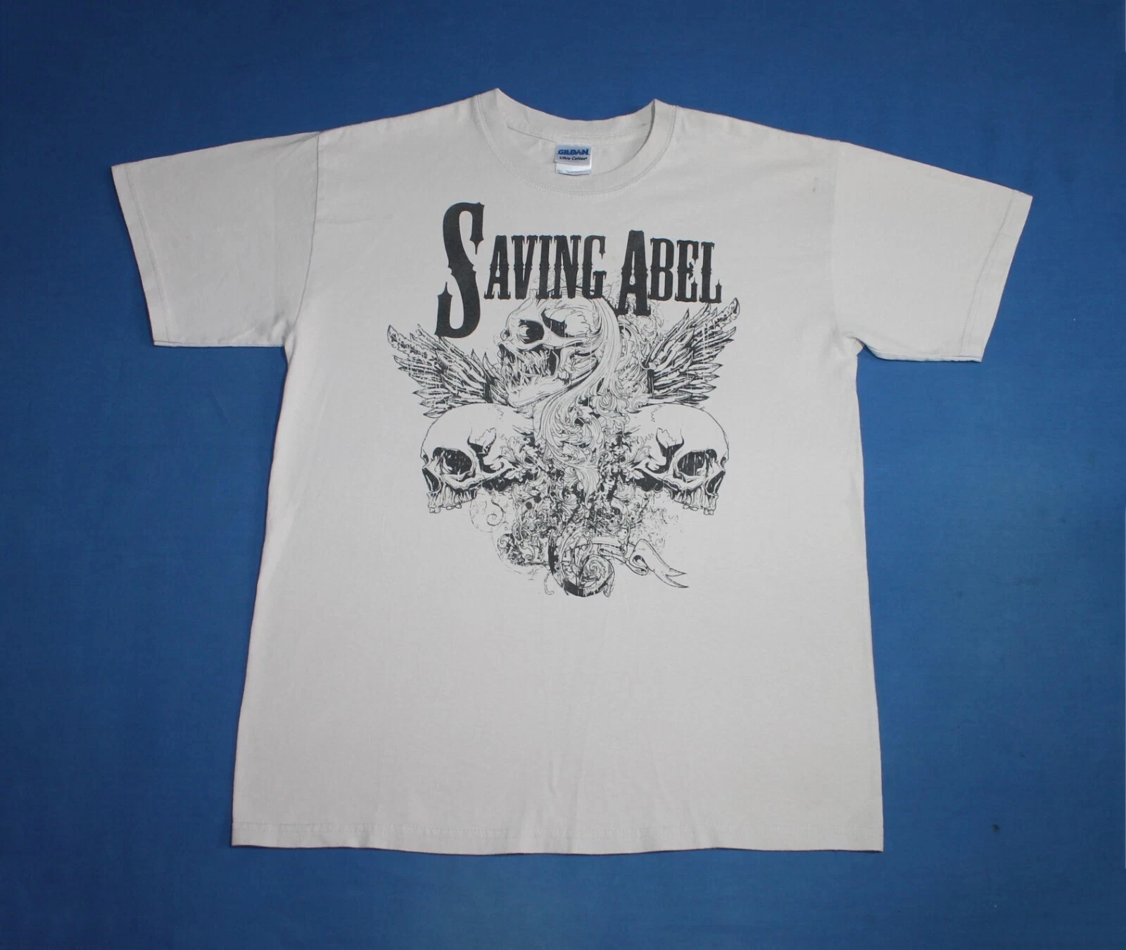 

Рубашка Saving Abel Post Grunge, подарок для фанатов, хлопковая мужская футболка унисекс, мужская и женская летняя повседневная хлопковая футболка с круглым вырезом