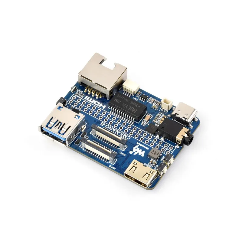 Waveshare CM5-NANO-B,Nano Base Board (B) for Raspberry Pi Compute Module 5, Same Size As The CM5