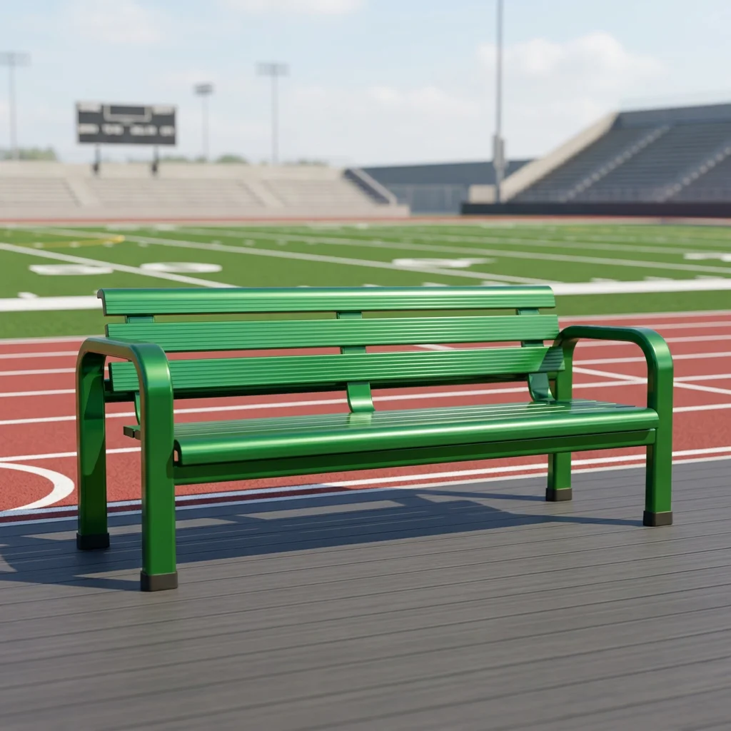 Professional Stadium Long Bench Sports Court Player Rest Chair
