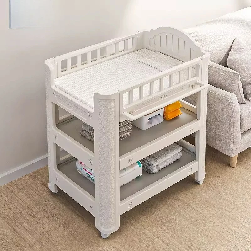 

Diaper Table Crib, Baby Bath Baby Touch, Nursing Table Diaper Change Removable Newborn