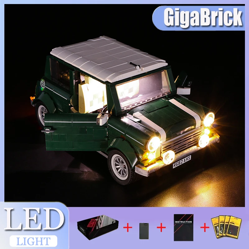 

Комплект светодиодных фонарей «сделай сам» для LEGO 10242 MINI Cooper MK VII (только светодиодный светильник, без модели блоков)