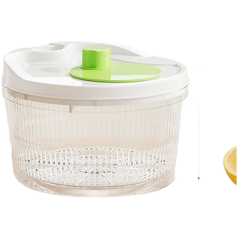 Stackable Kitchen Drain Basket with Vegetable Dehydrator Functionality and 10 Second Centrifugal Drying Performance