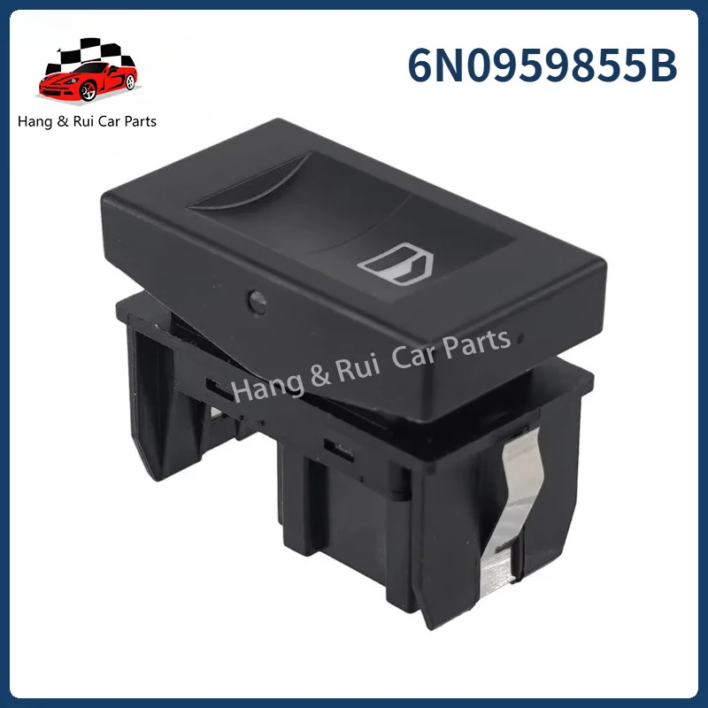 6N0959855B Electric Window Switch Glass Lifter Control Single Button 6N0959855B for VW Volkswagen Polo Classic 6K 2000 2001 2002