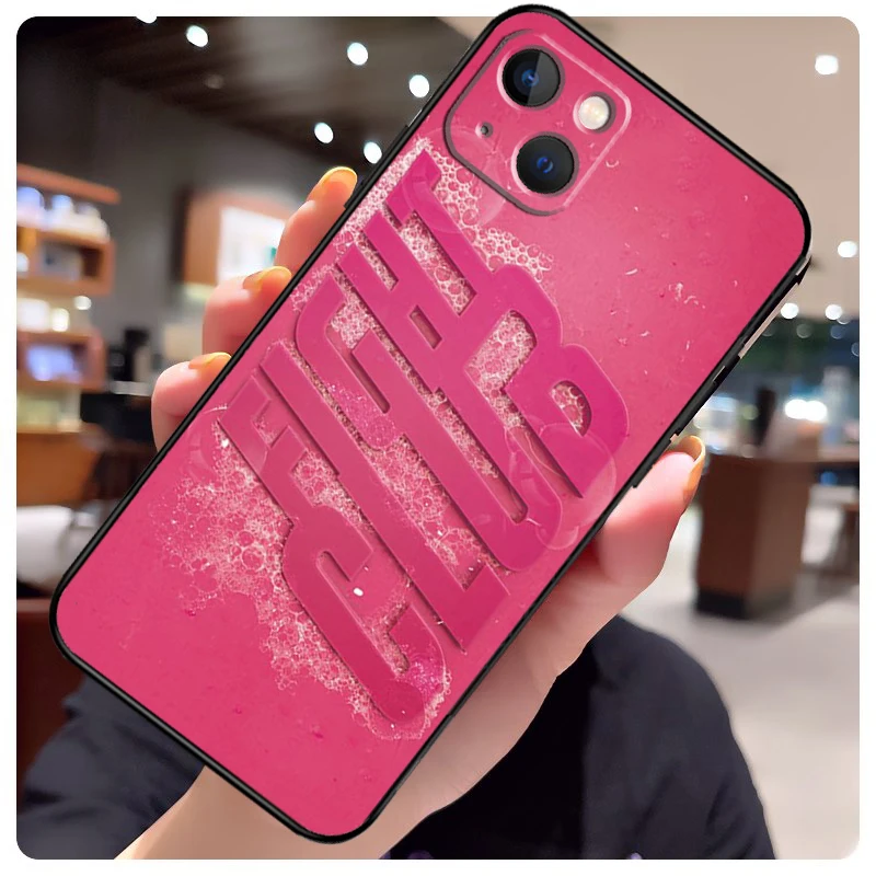 Fight Club Bar of Soap Phone Case For iPhone 16 11 12 13 Mini 14 15 Pro Max X XS Max XR Plus Cover Bag