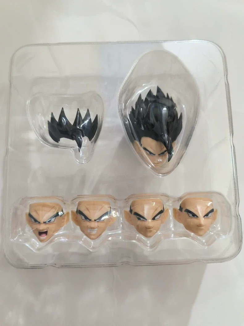In Stock Black Hole Super Saiyan Goku Muscle Upper Body Swap Part Son Gohan Head Sculpt  Accessories Action Figures Model doll view 5