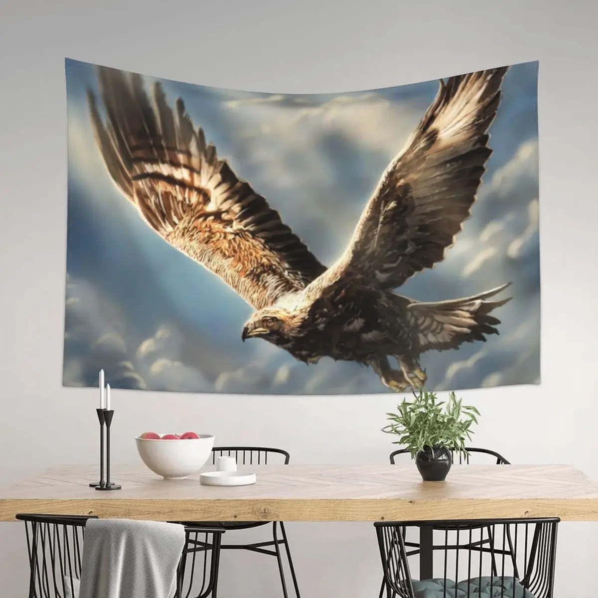 

Golden Eagle Tapestry Anime Decor Bedroom Organization And Decoration Funny Decor For Room Tapestry