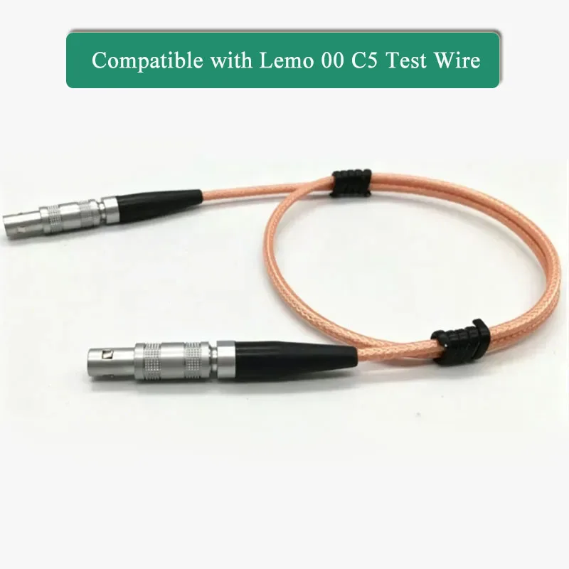 Ultrasonic High-frequency Connection Line RG316 RG174 Compatible with Lemo 00 C5 Test Wire Special Probe Cable for Flaw Detector