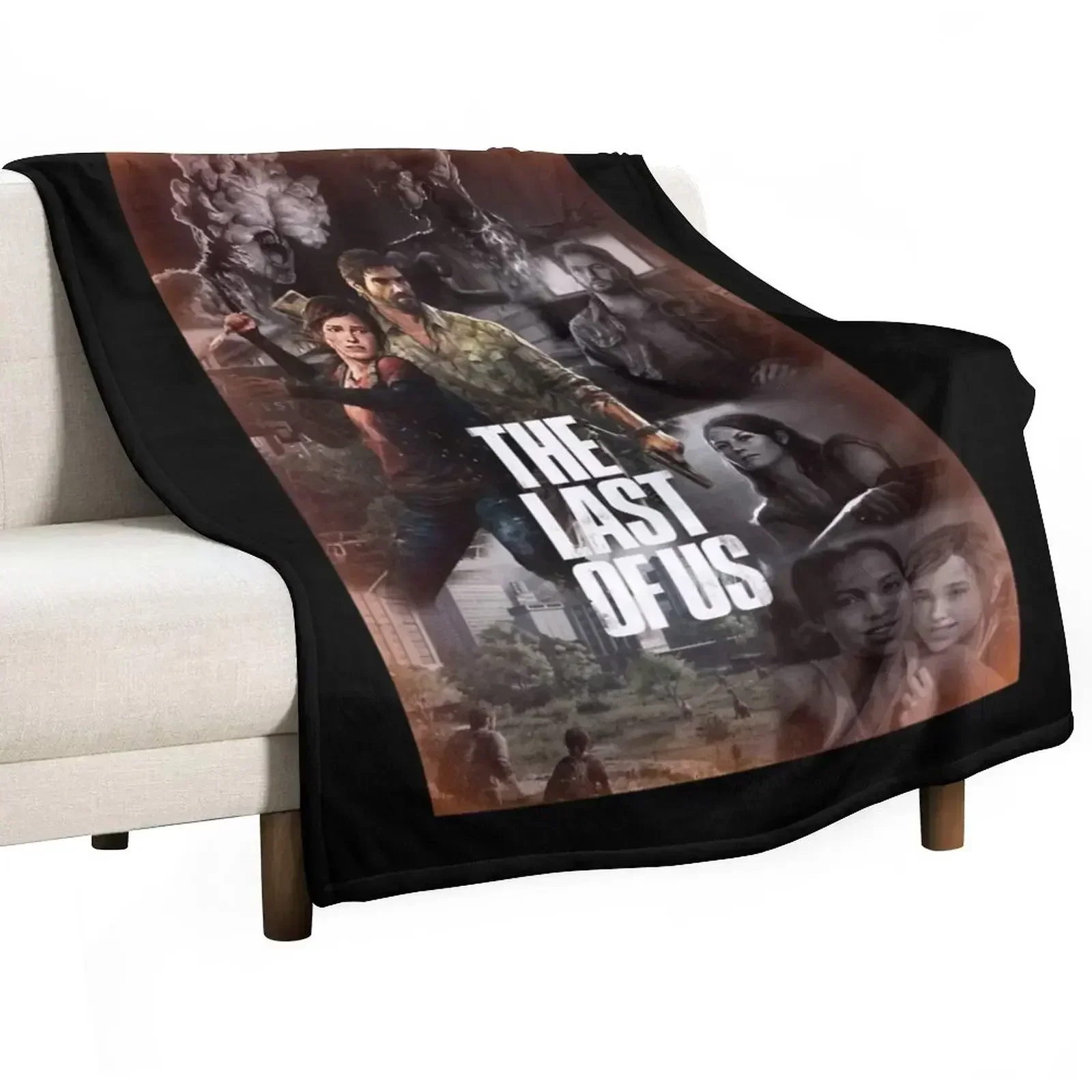 

Mens Funny Last Of Us Gift For Everyone Throw Blanket manga Baby Blankets