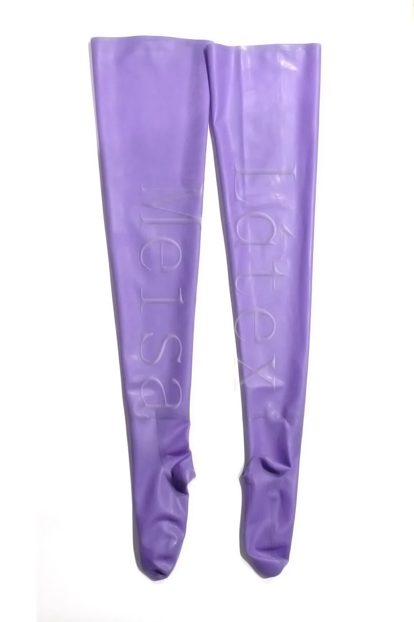 

100% натуральное нижнее белье ручной работы из латекса для плавания фиолетового цвета для женщин