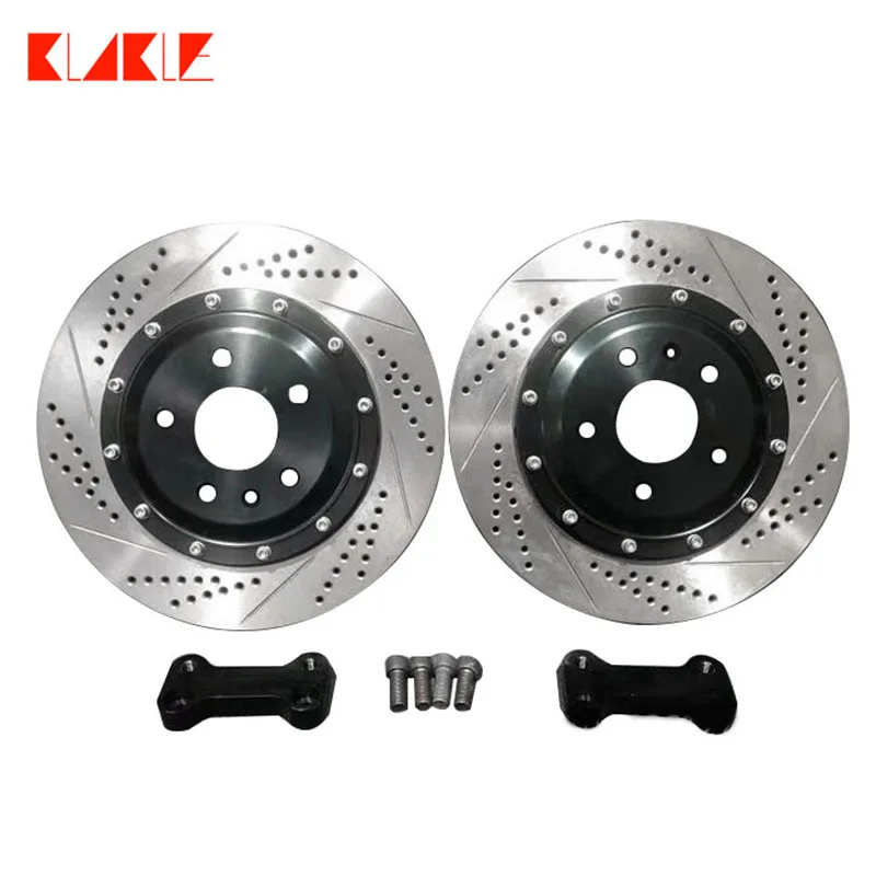 KLAKLE GT6 6 Big Pot Brake Caliper Kit 355*32MM Brake Disc Expand Disc 330*10MM 18 Inches Wheel For VW Polo