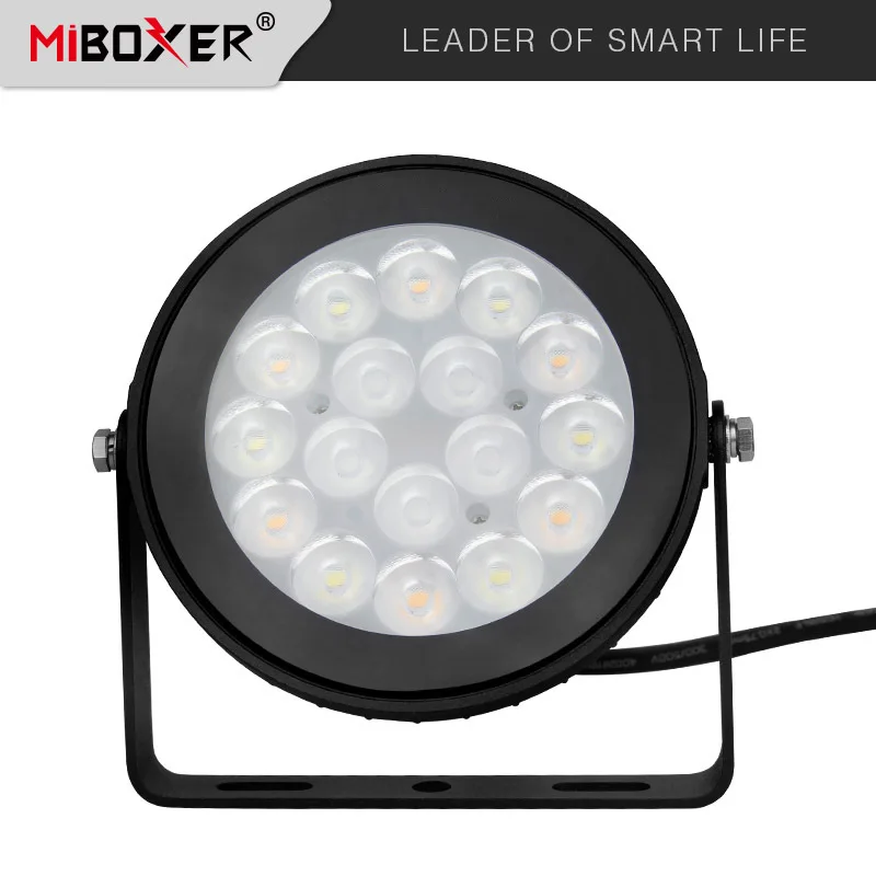 Miboxer 9W/12W RGBCCT lampy ogrodowe LED wodoodporny IP66 i Zigbee 3.0 brama/2.4G pilot RF AC110V-220V