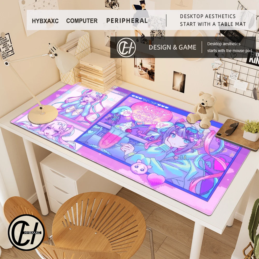 Needy Streamer Overload Ame OMGkawaiiAngel KAngel Needy Girl Overdose Gaming Mouse Pad XXL Mousepad Keyboard Carpet Desktop Mat