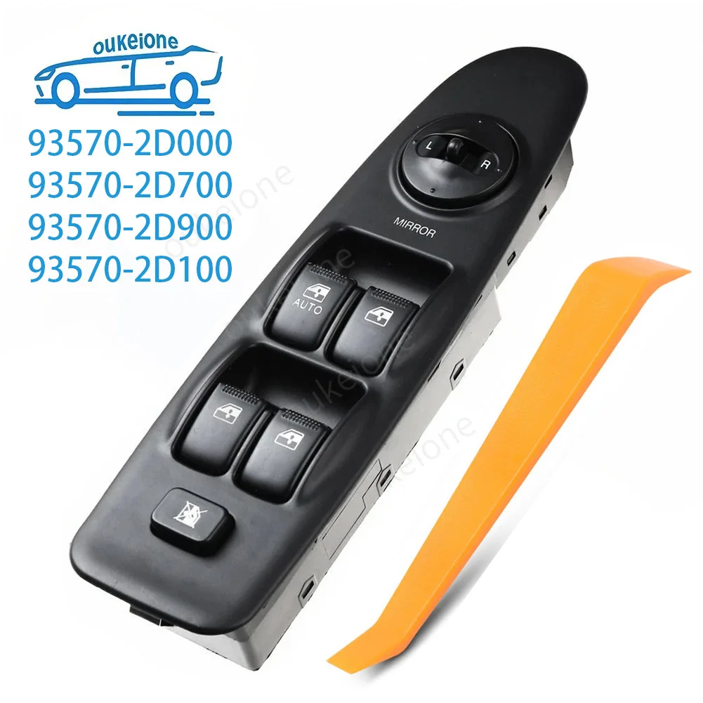 

Для Hyundai Elantra Limited GLS GT 2001-2006 автомобильный электрический переключатель стеклоподъемника, кнопка управления 93570-2D000 93570-2D700 93570-2D100