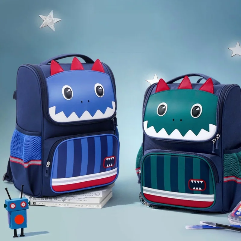 

New Fashion Cartoon Backpack Student Schoolbag For Lightweight Breathable Backpack High-Capacity Load Reducing Design