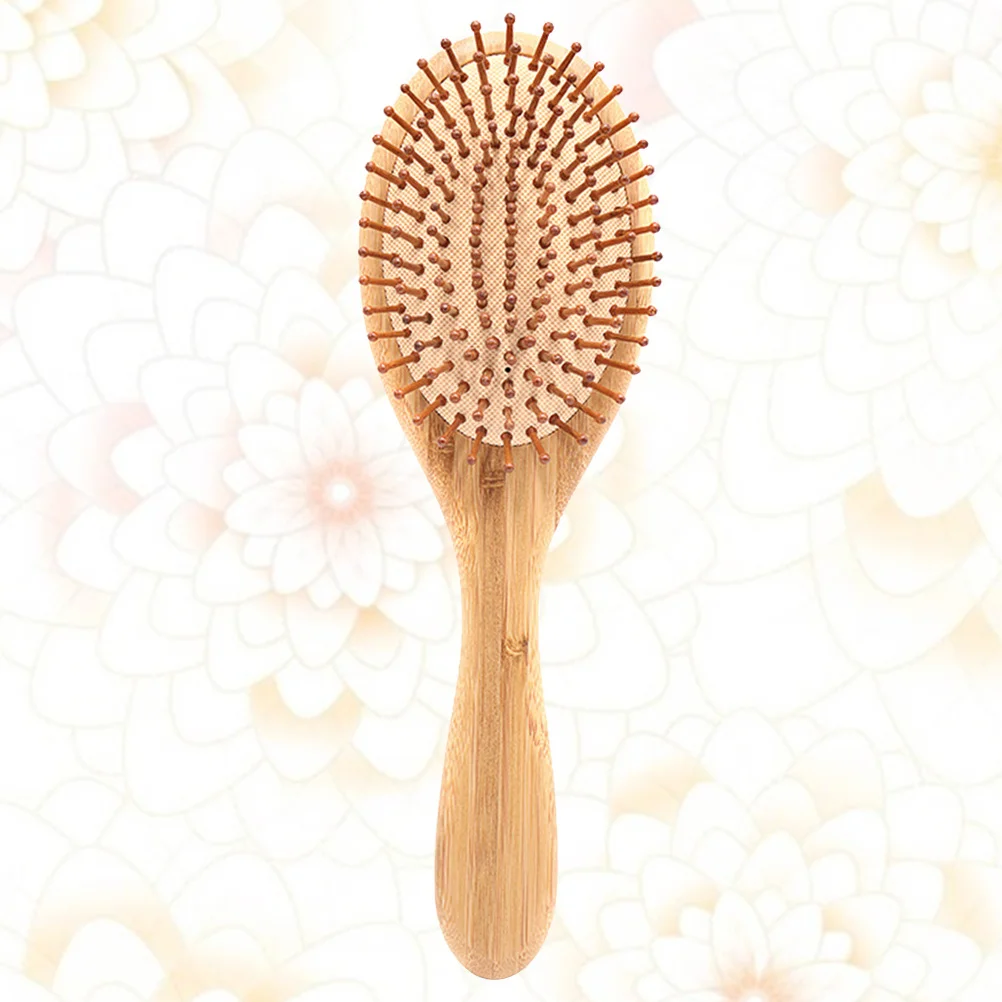 

Парикмахерская расческа с круглым дизайном, долговечная, устойчивая к статике расческа для стимуляции кожи головы для здоровых гладких волос на каждый день