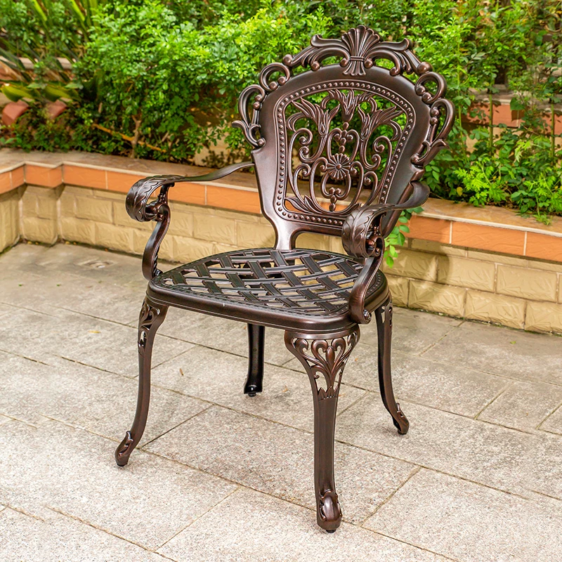#s for In Stock Cast Aluminum Disassembly Chair Outdoor Terrace Garden Chairs*