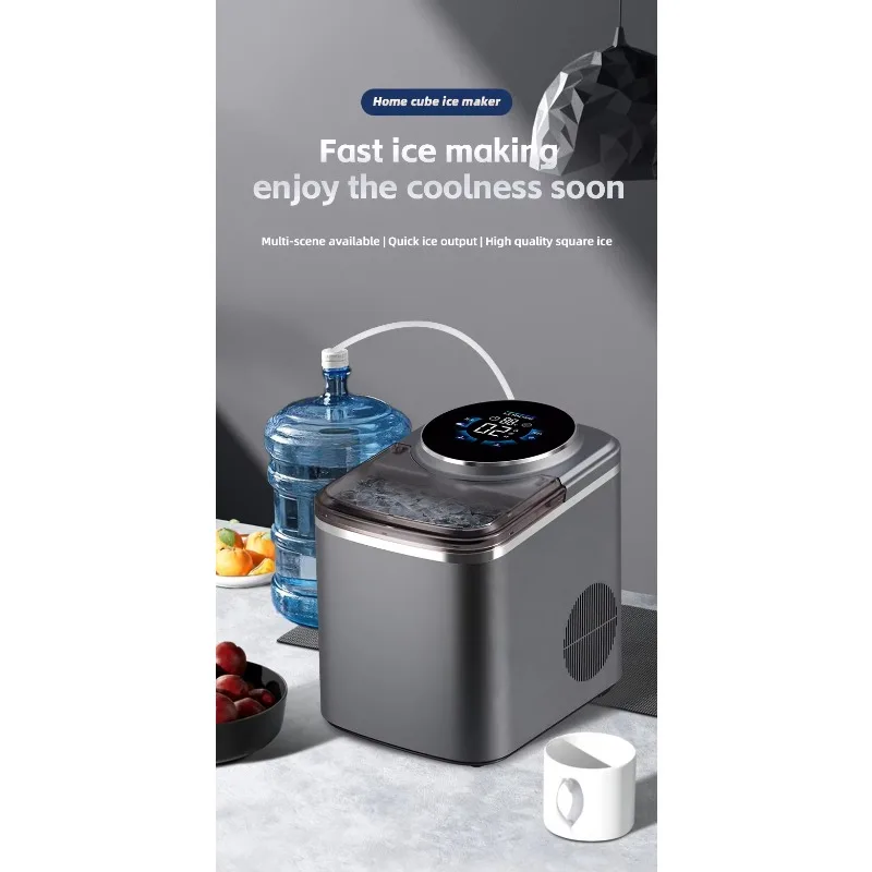 STLF portable countertop ice machine double size bullet type ice machine blue light disinfection automatic
