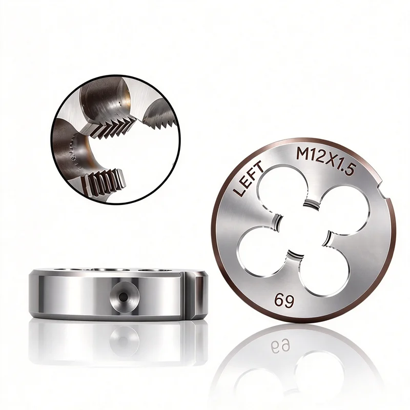 1pcs Left Hand Metric Die M2-M21, Machine and Hand Tools for Machine Tools and Manual External Thread Tapping and Repair