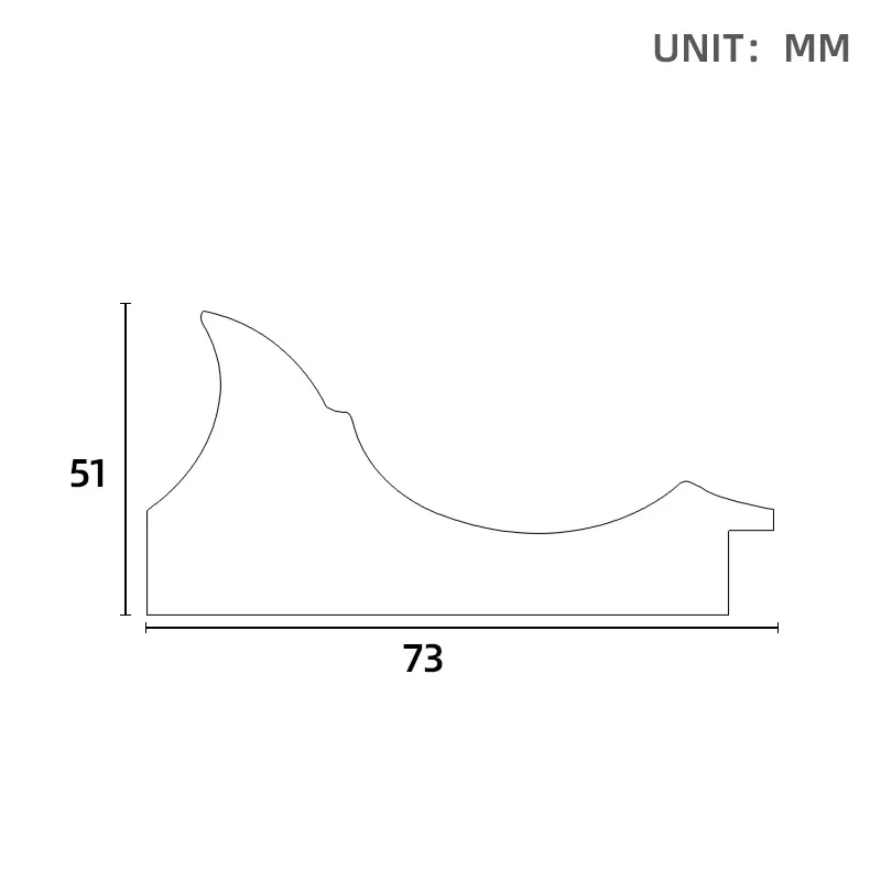 การสร้างแบบจําลองกรอบรูปผ้าใบไม้ตกแต่งสไตล์เรียบง่าย