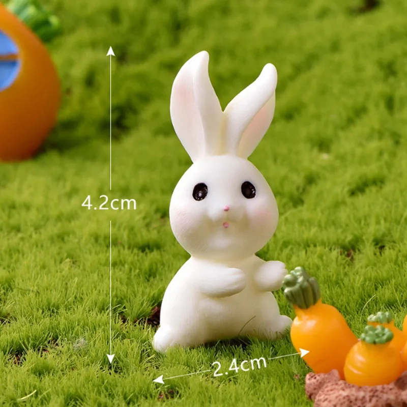 กระต่ายน่ารัก Park Hole รองเท้า Charms DIY 3D Stereoscopic กระต่ายแครอทตกแต่งสําหรับรองเท้า Charm อุปกรณ์เสริมปาร์ตี้หญิงของขวัญ