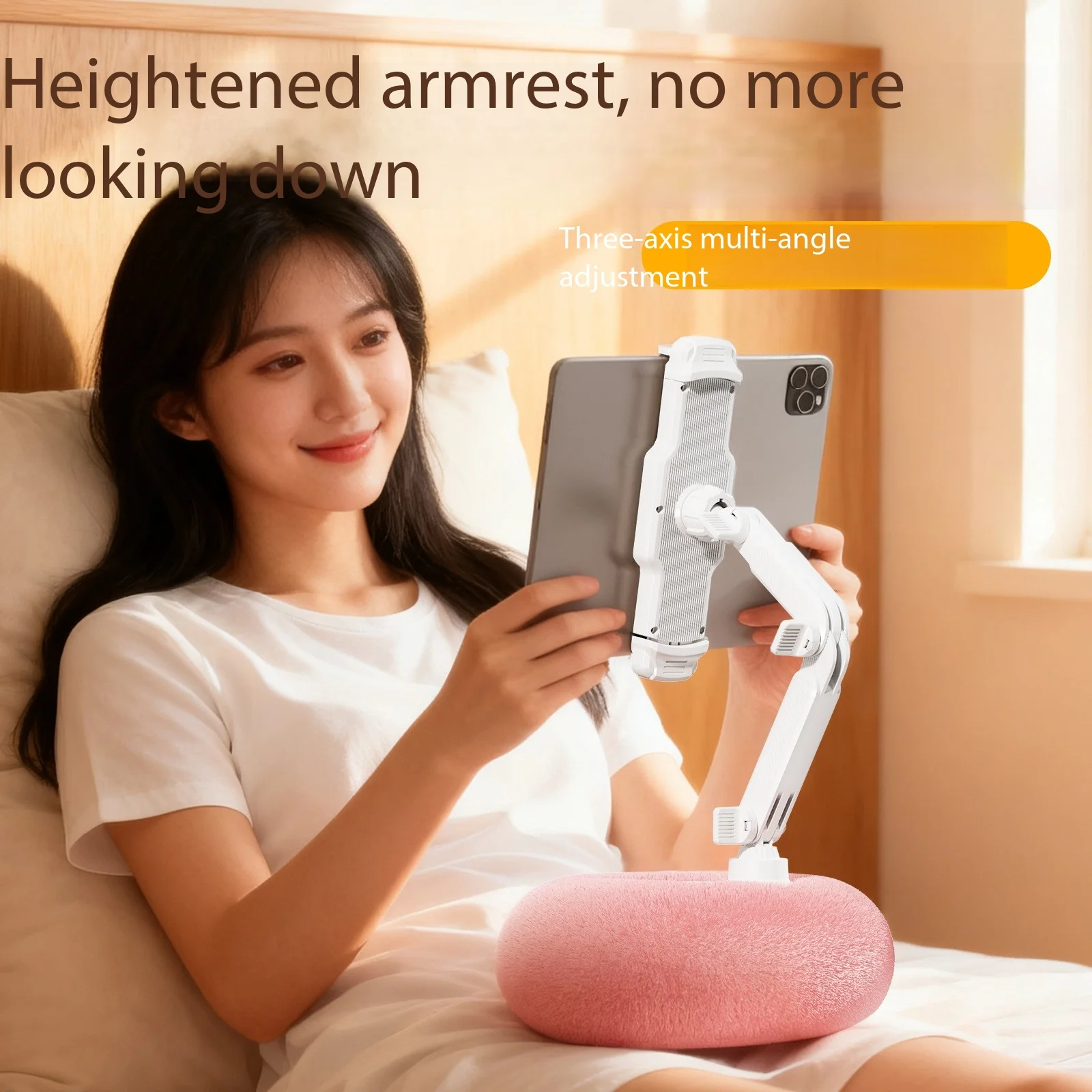Foldable Pillow Tablet Holder Lazy Holder Articulated Am Flexible Arm Holder For iPad  Galaxy Tab Cradle Kindle Support Bed Stan
