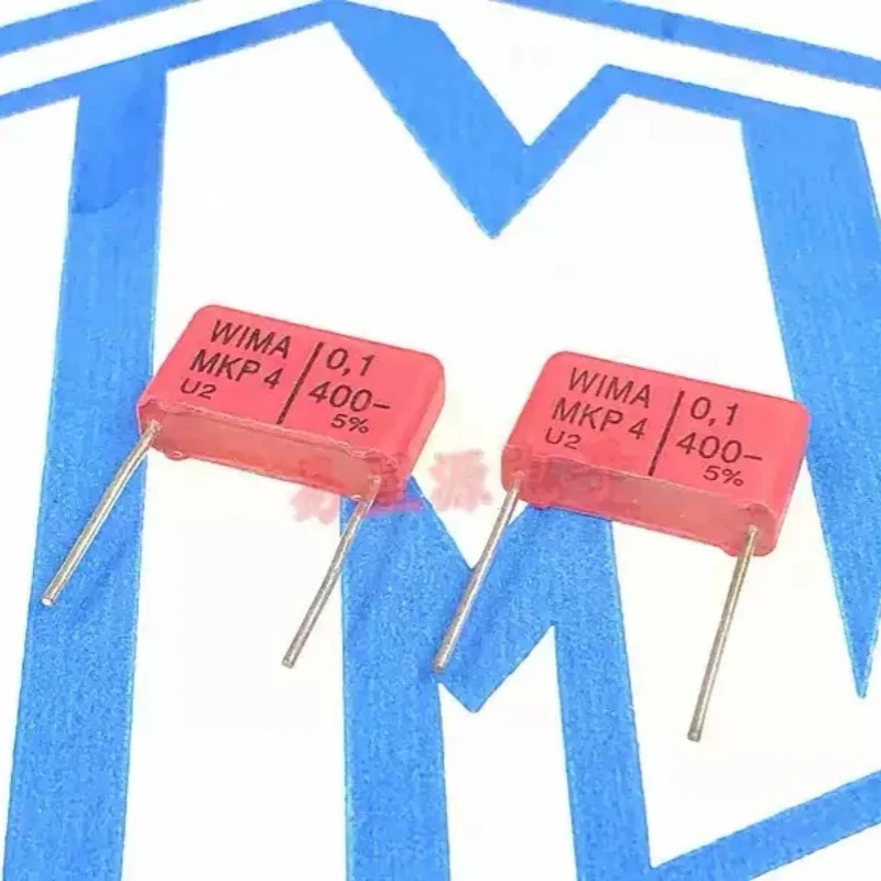 

5pcs-0.1UF 400V Weima WIMA 400V104 100NF MKP4 Audio Film Capacitor Newly Imported
