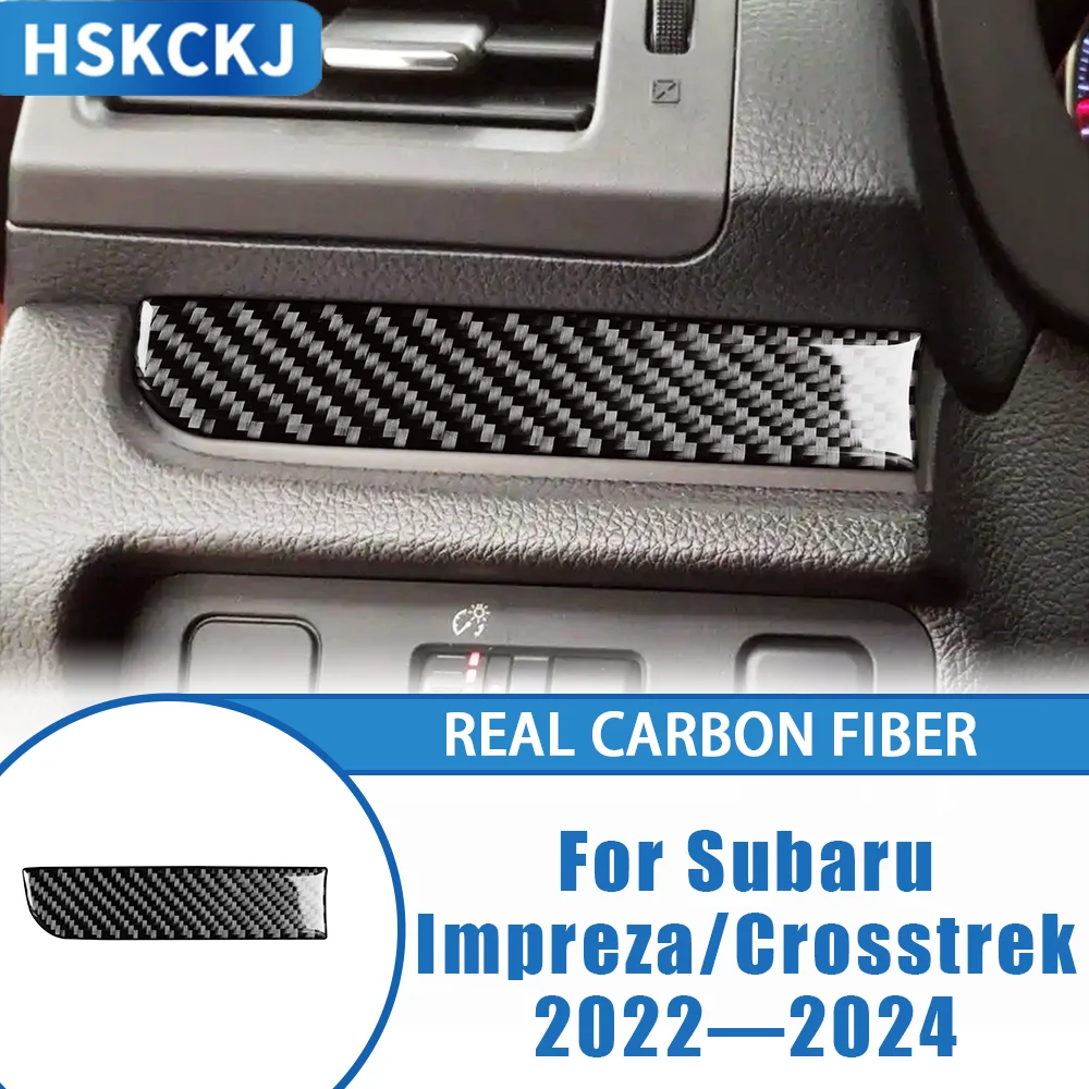 

Car Accessories Carbon Fiber Driver Side Decorative Panel Inrerior Cover Trim Modification Sticker For Subaru WRX 2015—2021