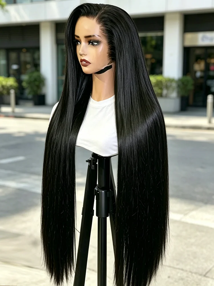 

250% Density 30 46 Inch Bone Straight Human Hair Wigs 7x5 Glueless 13x4 HD 13x6 HD Lace Frontal For Women Pre-plucked Brazilian Hair