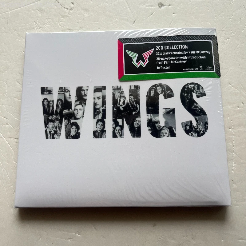 Classic Rock Band P-Paul M-McCartney's Wings 2025 Latest Compilation Album 2CD Collection Music Record  Walkman Music Collection