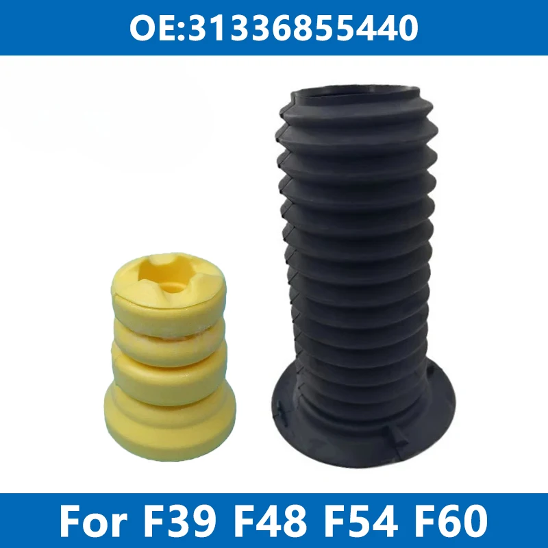 2Pcs Front Suspension Rubber Shock Absorber 31336855440 for BMW MINI F20 F30 F36 F40 F44 F45 F46 F39 F48 F54 F60 116 218 320 X1
